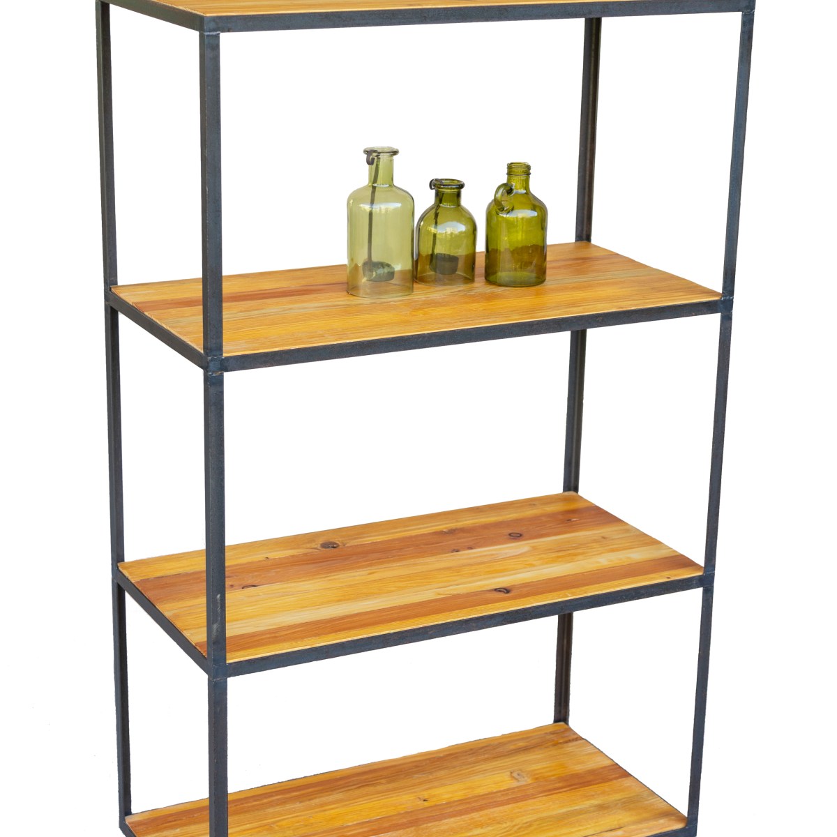 Möbelserie: Regale nach Maß aus Rohstahl und&nbsp;Holz